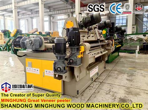 Spindleless Rotary Veneer Peeler Log Peeler For Plywood Making Machine