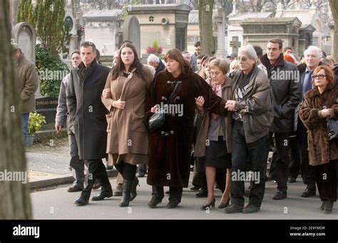 L Actrice Fran Aise Michele Bernier Avec Sa Fille Charlotte Et Son