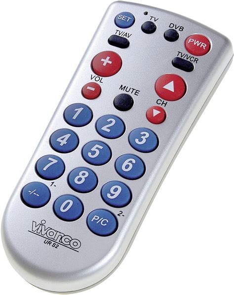 Vivanco UR 12 N Universal Remote Control Silver Conrad