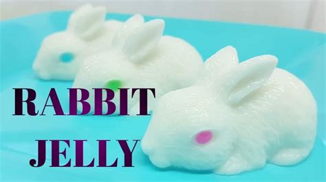 How To Make Rabbit Jelly With Coconut Milk Jelly I How To Jelly Youtube