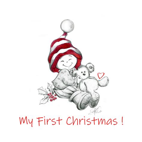 Babys First Christmas Card | Made in Ireland | Cuando