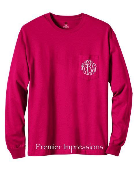 19 Monogrammed Shirts Ideas Monogram Monogram Shirts Monogrammed Pocket