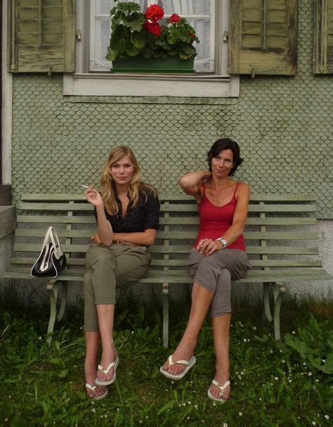 Mother And Daughter Smoking By Salvados Mothers And Daughters Outdoors In 2019 Mom