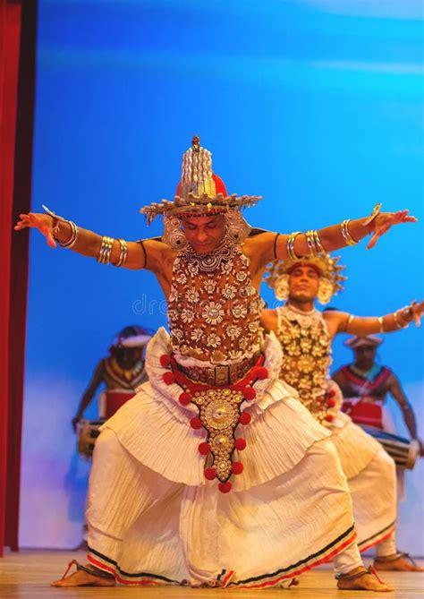 Sri Lankan Traditional Dance Performance Show Editorial Photography