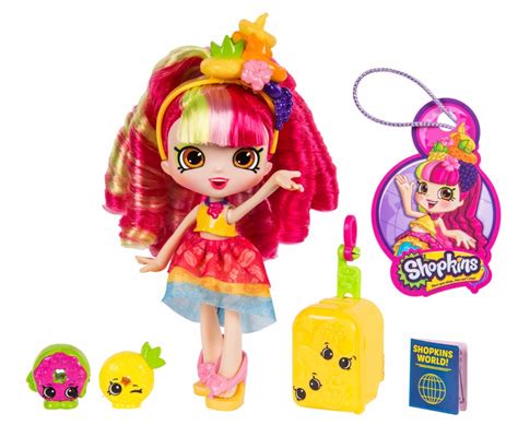 Boneca Shopkins Shoppies Donatina Brasil Série 8 World Vacat R 149