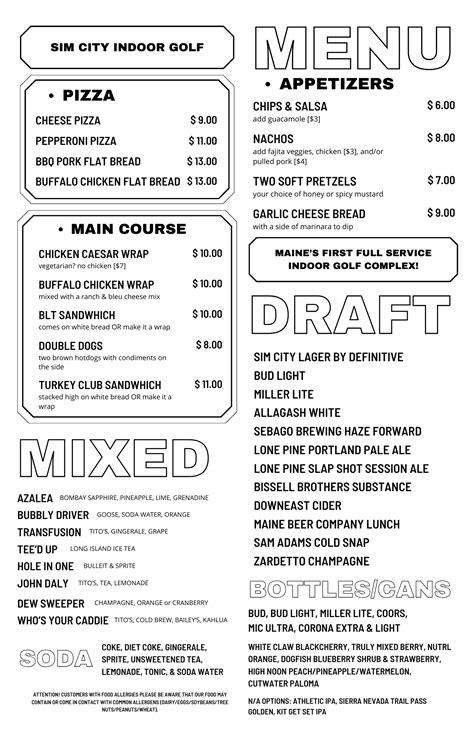 westbrook — Sim City Indoor Golf