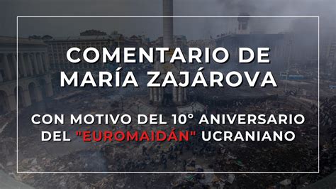 Comentario De Mar A Zaj Rova Con Motivo Del Aniversario Del