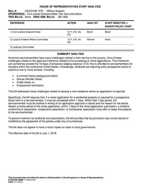 Fillable Online Flsenate Bill Flsenate Fax Email Print Pdffiller