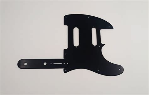 8 Hole Black Acrylic Pickguard Control Plate For Us Mex Reverb