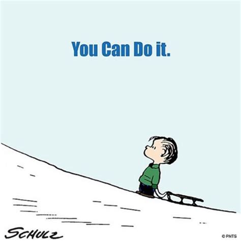 You Can Do It Charlie Brown And Snoopy Peanuts Gang Snoopy