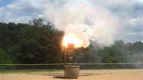 Aluminum And Iron Oxide Thermite Youtube