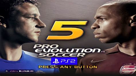 PES 5 PS2 - YouTube