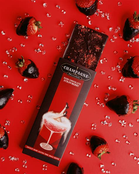 Luxury Candy Bars – Champagne & Chocolate