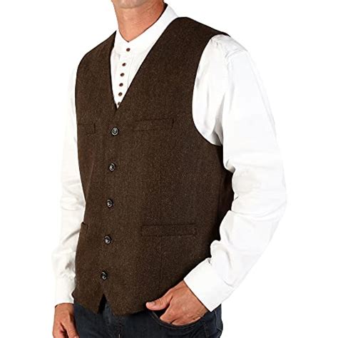 Best Our Mens Vintage Tweed Vest Top Model Reveled Of