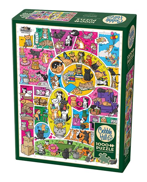 Cobble Hill Puzzle Śmieszne Koty 1000 El Cobble Hill Sklep