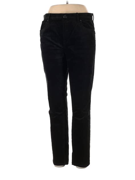 Ann Taylor Loft Solid Black Cords 31 Waist 71 Off Thredup