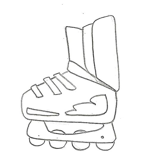 35 Desenhos De Patins Para Imprimir E Colorir Pintar