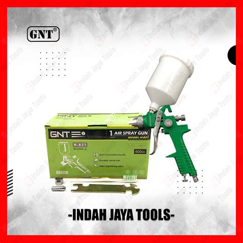 Jual Gnt H Spray Gun Hvlp Ml Tabung Atas Alat Semprot Cat