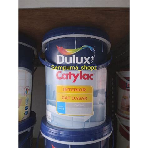 Jual Cat Dasar Tembok Dulux Catylac Interior Kg Shopee Indonesia