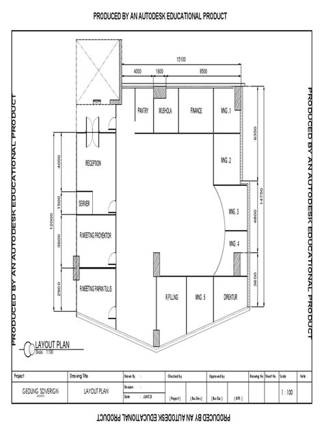 LAYOUT PLAN-Model | PDF