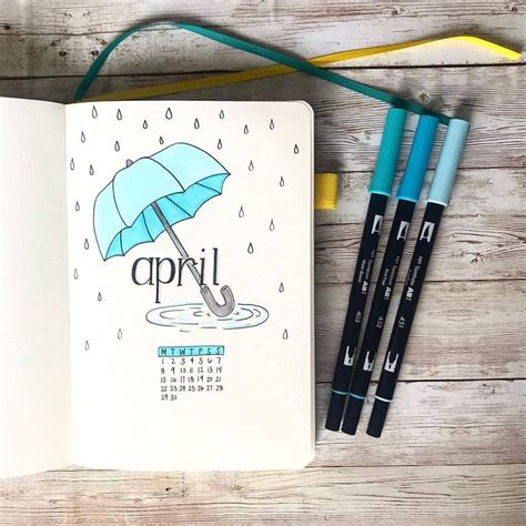 Bullet Journal Collection On Instagram April Is Finally Here I