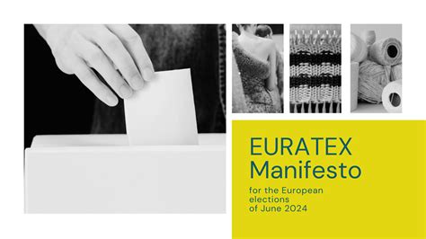 EURATEX S Manifesto For A Competitive And Sustainable European Textiles