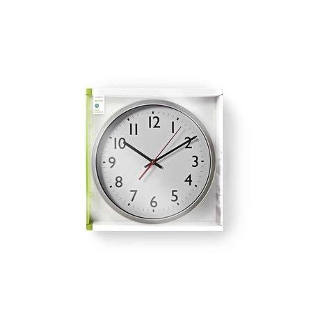 Horloge Murale Cm Blanc Nedis