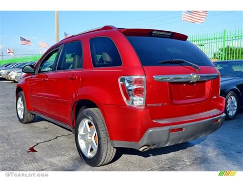 2005 Salsa Red Metallic Chevrolet Equinox Lt Awd 100365168 Photo 55 Car Color