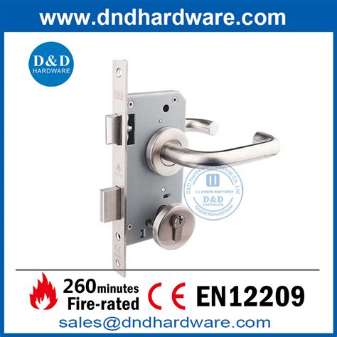 BS EN12209 Fire Rated Door Hardware Lock SUS304 Mortise Lockset DDML009