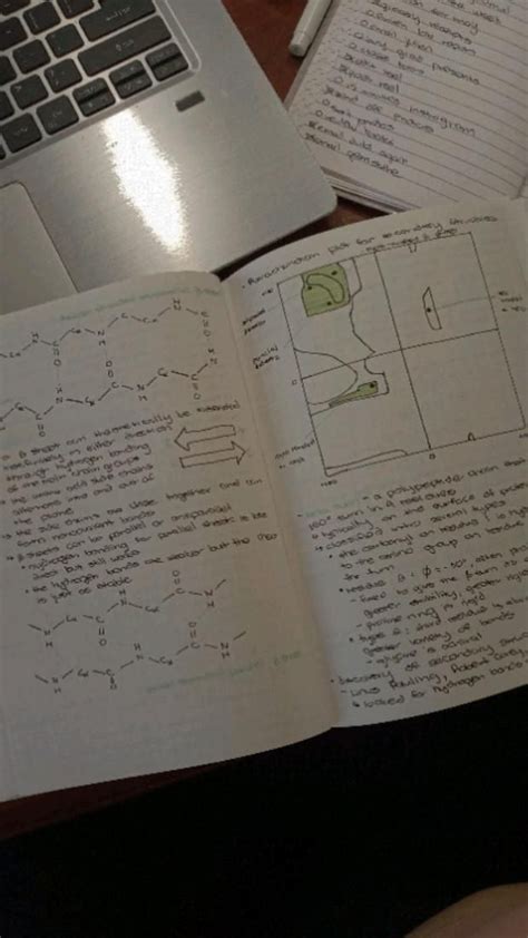 chemistry notes inspo | aesthetic studying note taking inspiration ...