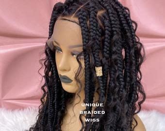 10 Peerless Box Braids With Curls Sticking Out