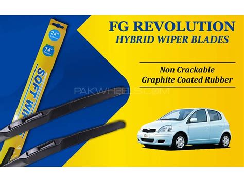 Buy Toyota Vitz 1998 2004 FG Wiper Blades Hybrid Type Graphite