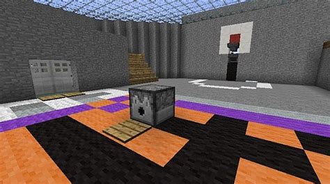 Basketball minigame Minecraft Map