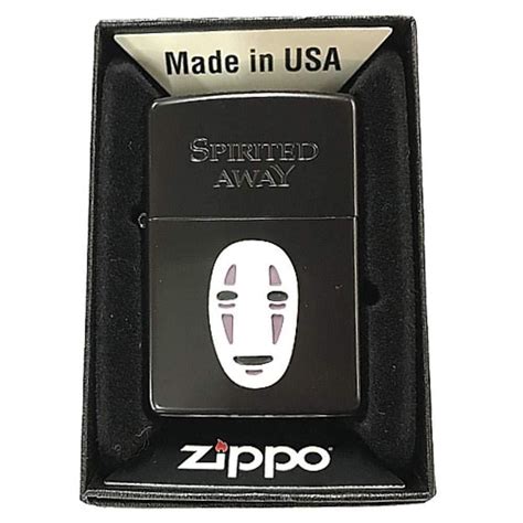 Zippo Spirited Away Metal Kaonashi No Face Studio Ghibli Black Brass