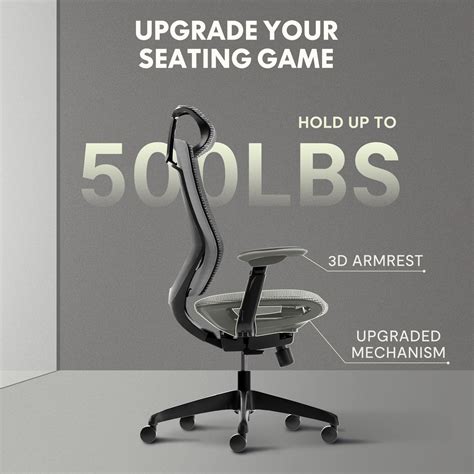 Snapklik FLEXISPOT Upgraded OC6 500LBS Big And Tall Office Chair