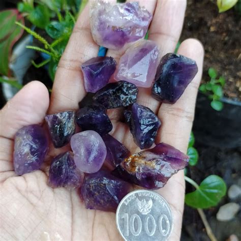 Jual Batu Bahan Kecubung Ungu Kalimantan Bongkah Bkn Ruby Safir Yakut