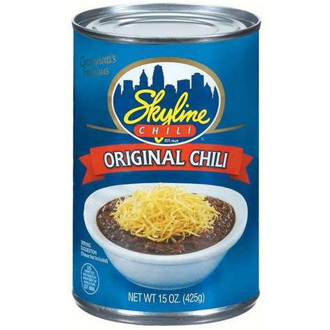 Skyline Chili Original Chili 15 Oz Can