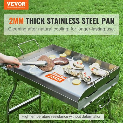 Bentism Flat Top Griddle Stainless Steel Bbq Gas Grill 42 Off