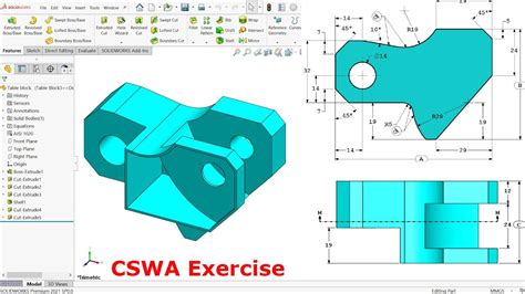 Cswa Practice Exam With Answers The Solidworks Features And