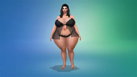 RealGamingHours Custom BBW Sims Collection NEW SIM Christina Stinson The Sims Sims