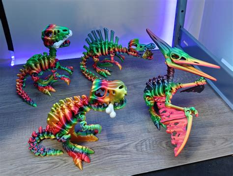 spinosaurus skeleton  print