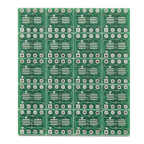 Buy 20x SOP8 SO8 SOIC8 TSSOP8 MSOP8 DIP8 Adapter Leiterplatte Konverter ...