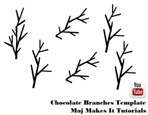 How To Make Chocolate Branches Very Easily Using Wilton Candy Melts