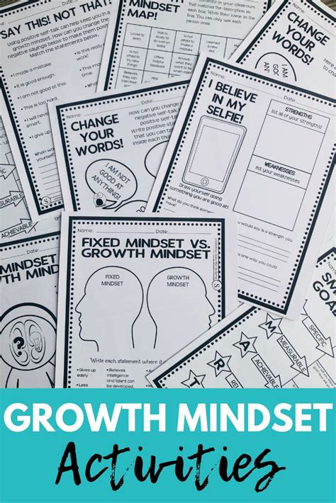 18 Inspiring Growth Mindset Activities | Growth mindset activities ...