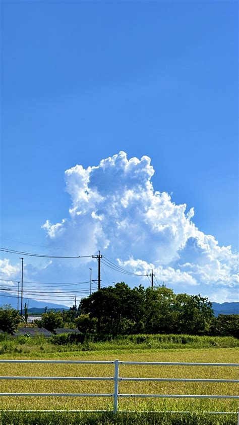 夏空・青空・入道雲（積乱雲）01 フリー素材ドットコム