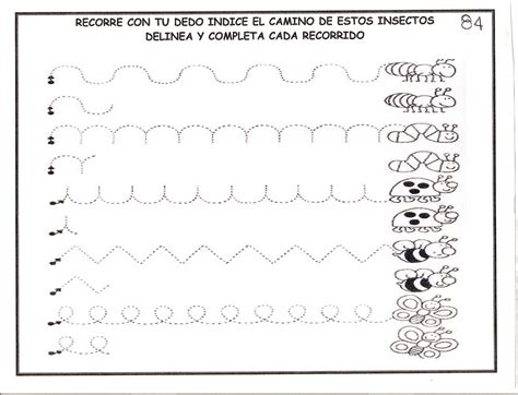 Fichas Para Trabajar Grafomotricidad En Educación Infantil