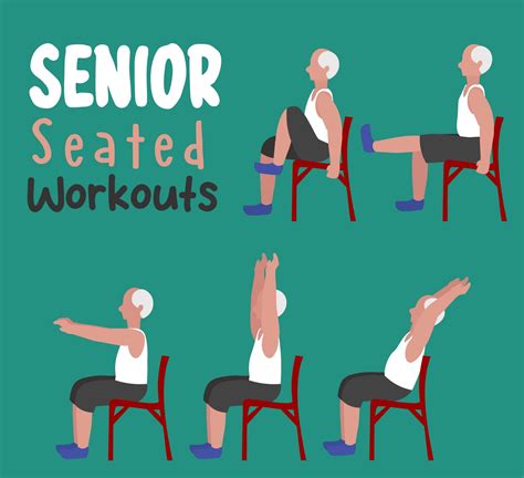 Chair Exercises For Seniors 20 Free PDF Printables Printablee