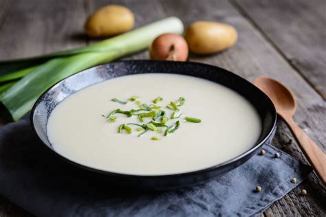 Potage Velout Poireaux Pommes De Terre