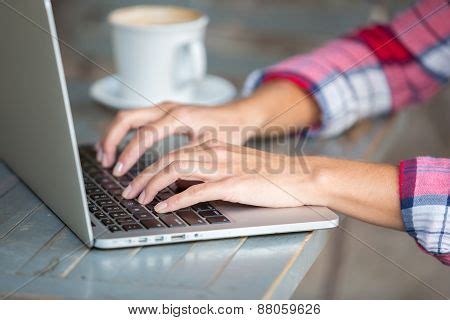 Laptop Typing Hands Image & Photo (Free Trial) | Bigstock