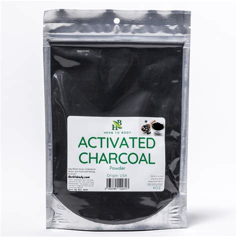 Activated Charcoal Powder - Herb To Body